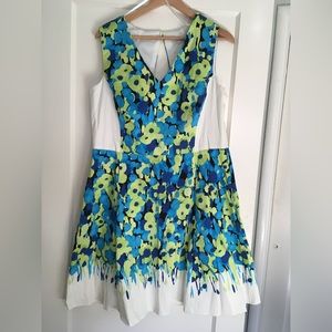 SUMMER FROCK! New York and Company Sleeveless Sun Dress, 18